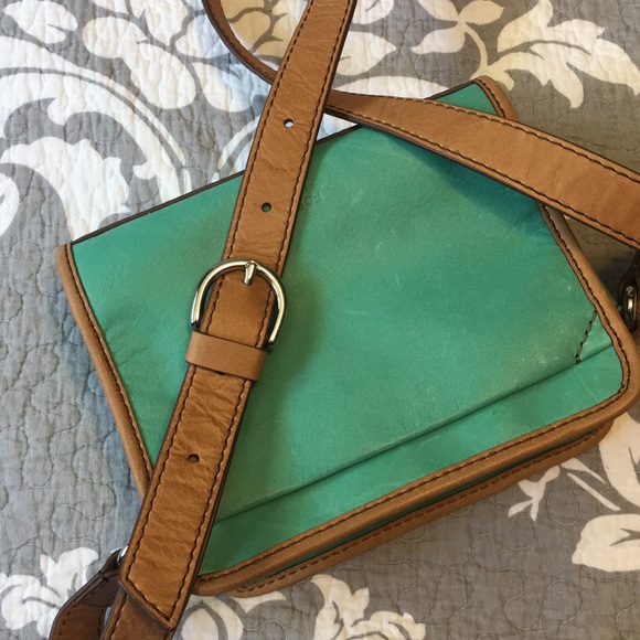 FOSSIL COLOR BLOCK CROSSBODY BAG - Picture 7 of 11